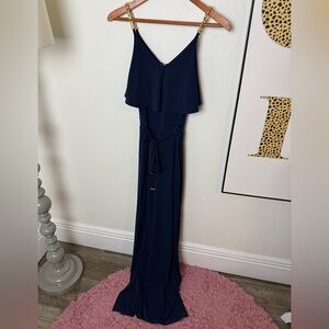 NWOT Michael Kors Navy Maxi Dress
